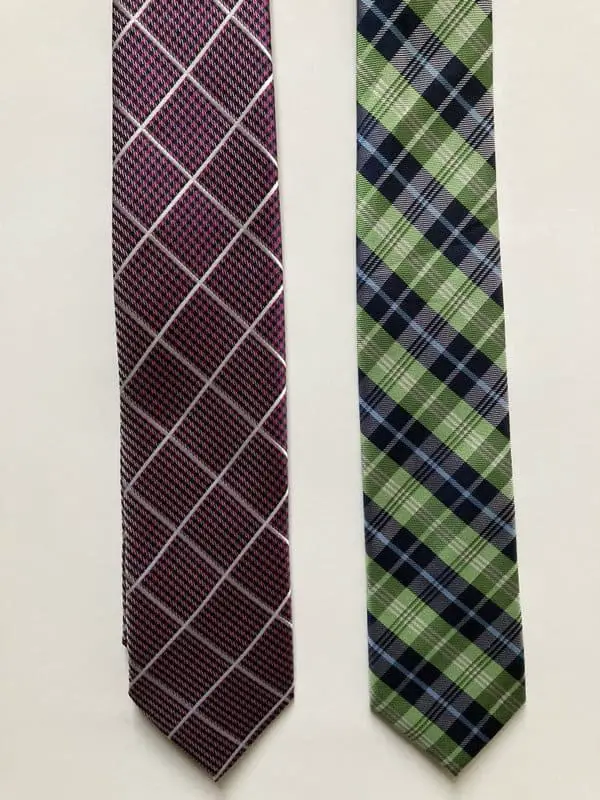 Plaid Ties