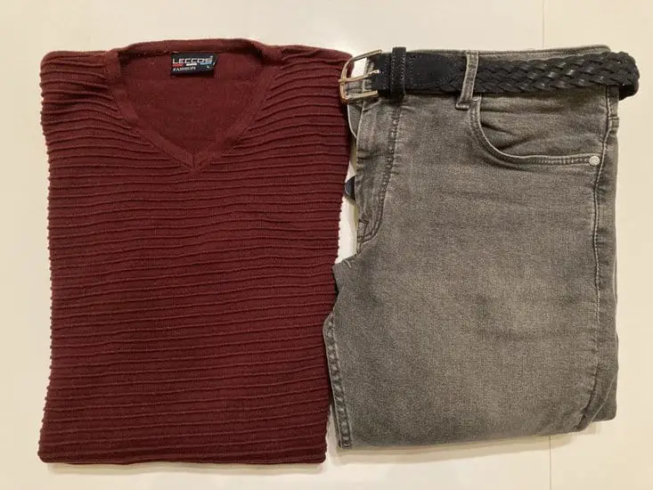 Sweatshirt and Jeans