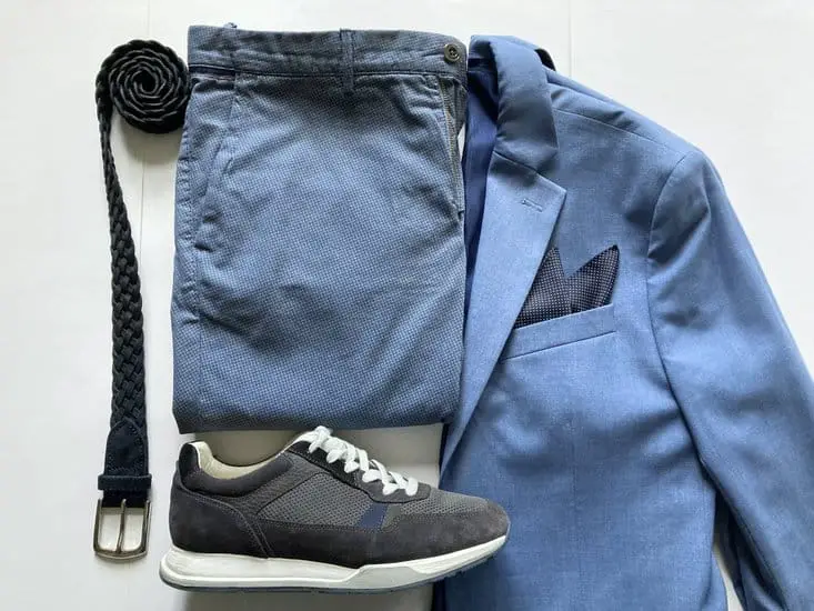 Light Blue Chinos and Blazer